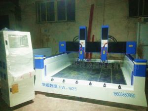 黄石HW1825双头重型石材雕刻机